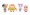 Figurines jouets 44 Chats King Jouet