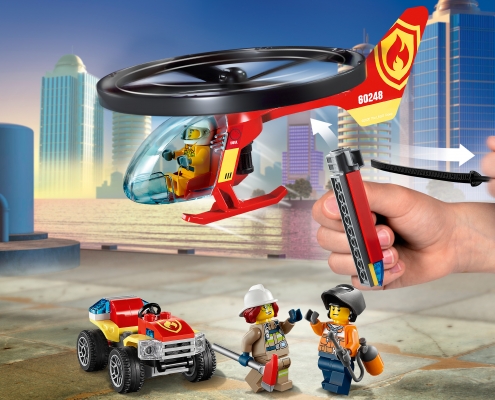 60248 - LEGO® City l'intervention en hélicoptère des pompiers