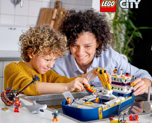 60266 - LEGO® City - Le bateau d'exploration océanique