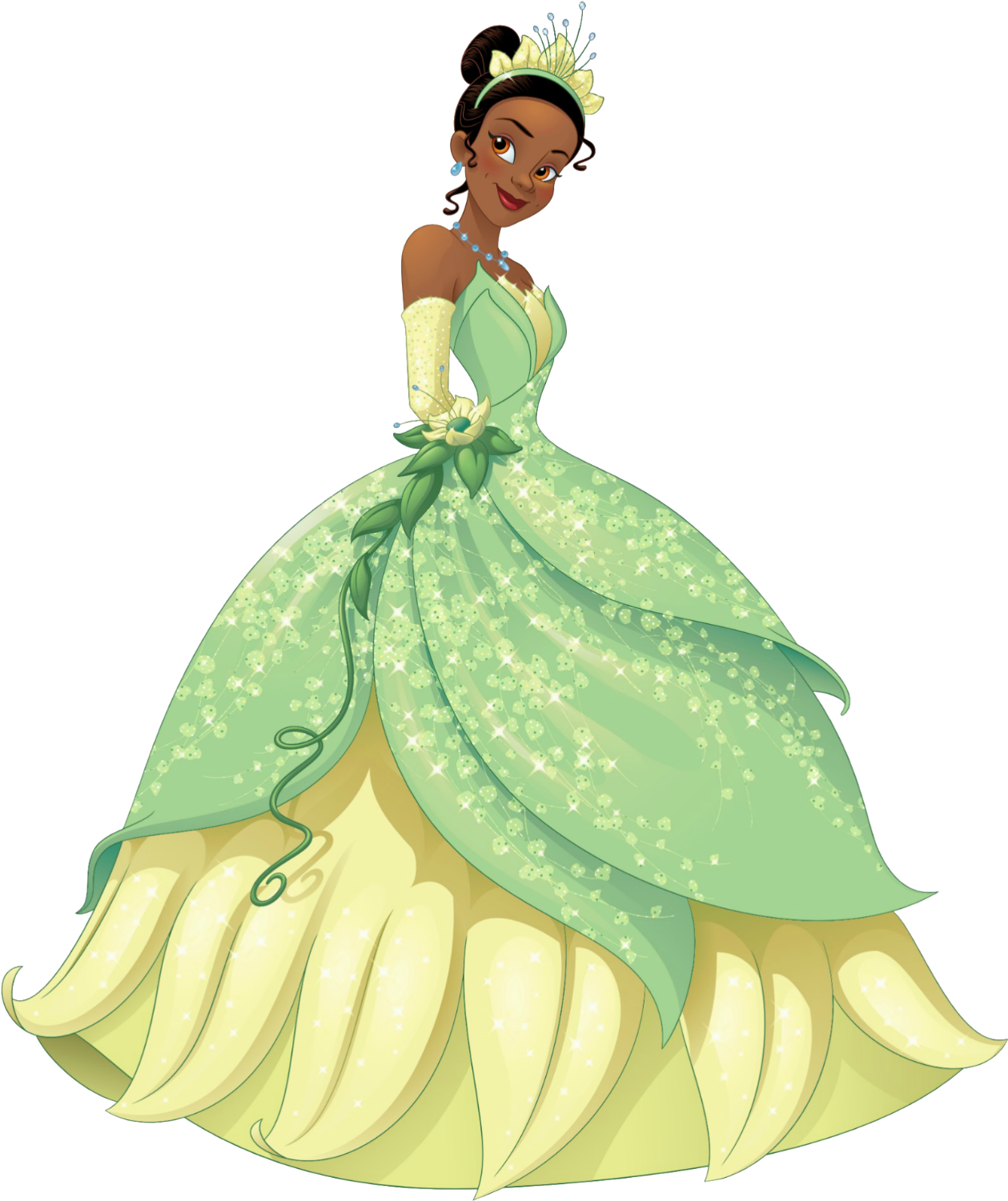 Princesse robe verte hotsell disney